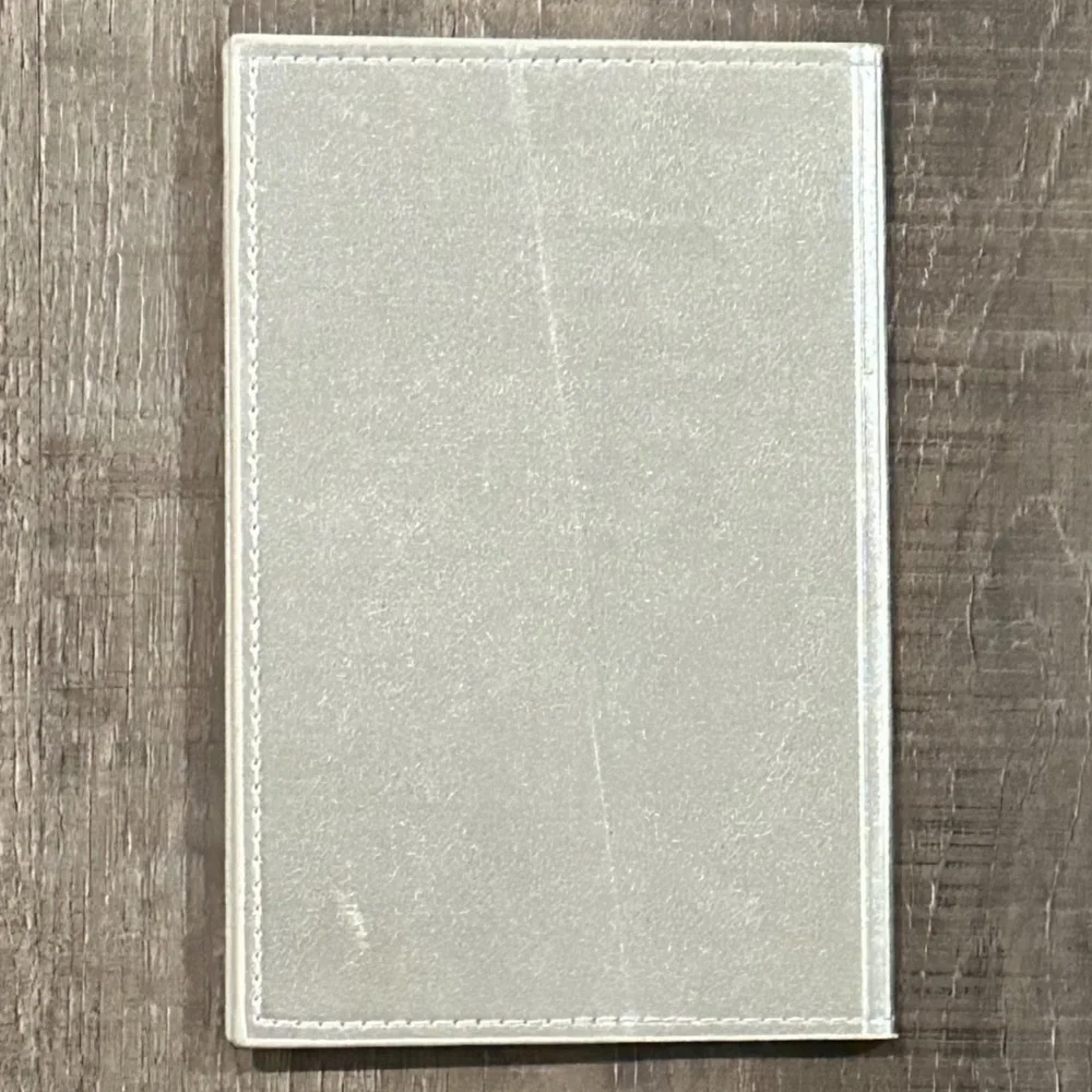 💞 Silver Passport Holder